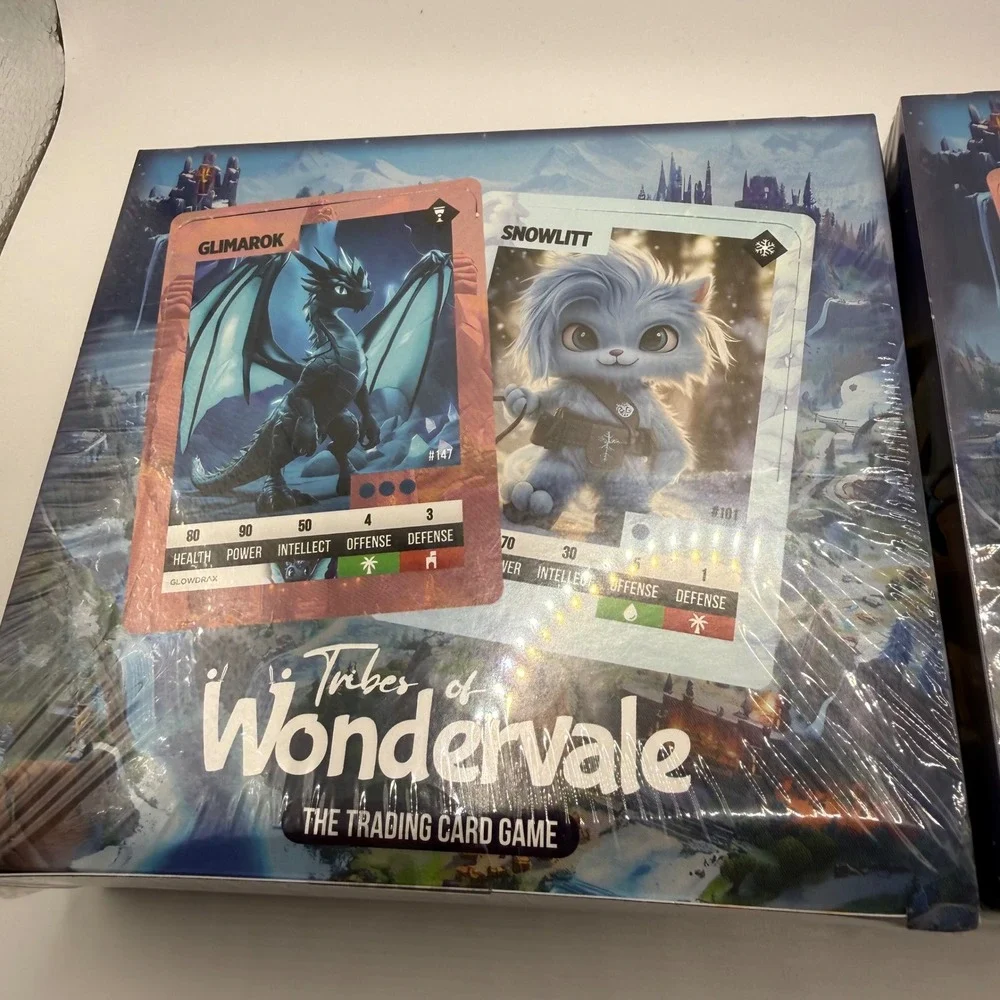 Tribes of Wondervale TCG Booster Box Lot of 2 Factory Sealed 20 Packs Each